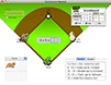 Thumbnail of a screenshot of the Multiplication Baseball app.