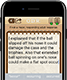 A thumbnail of an iPhone 6 displaying an 'Adult Response' text-entry screen from the O.D.R. app.
